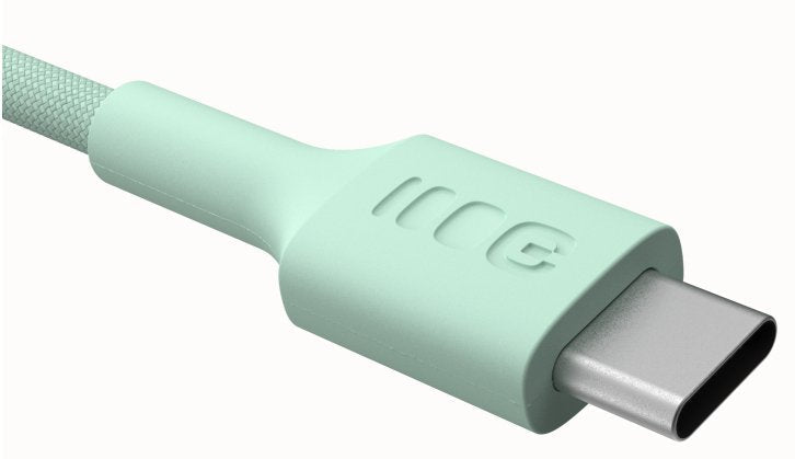 Green Cell Usb-C To Usb-C Cable Powerstream 100w 2m Verde - Braided
