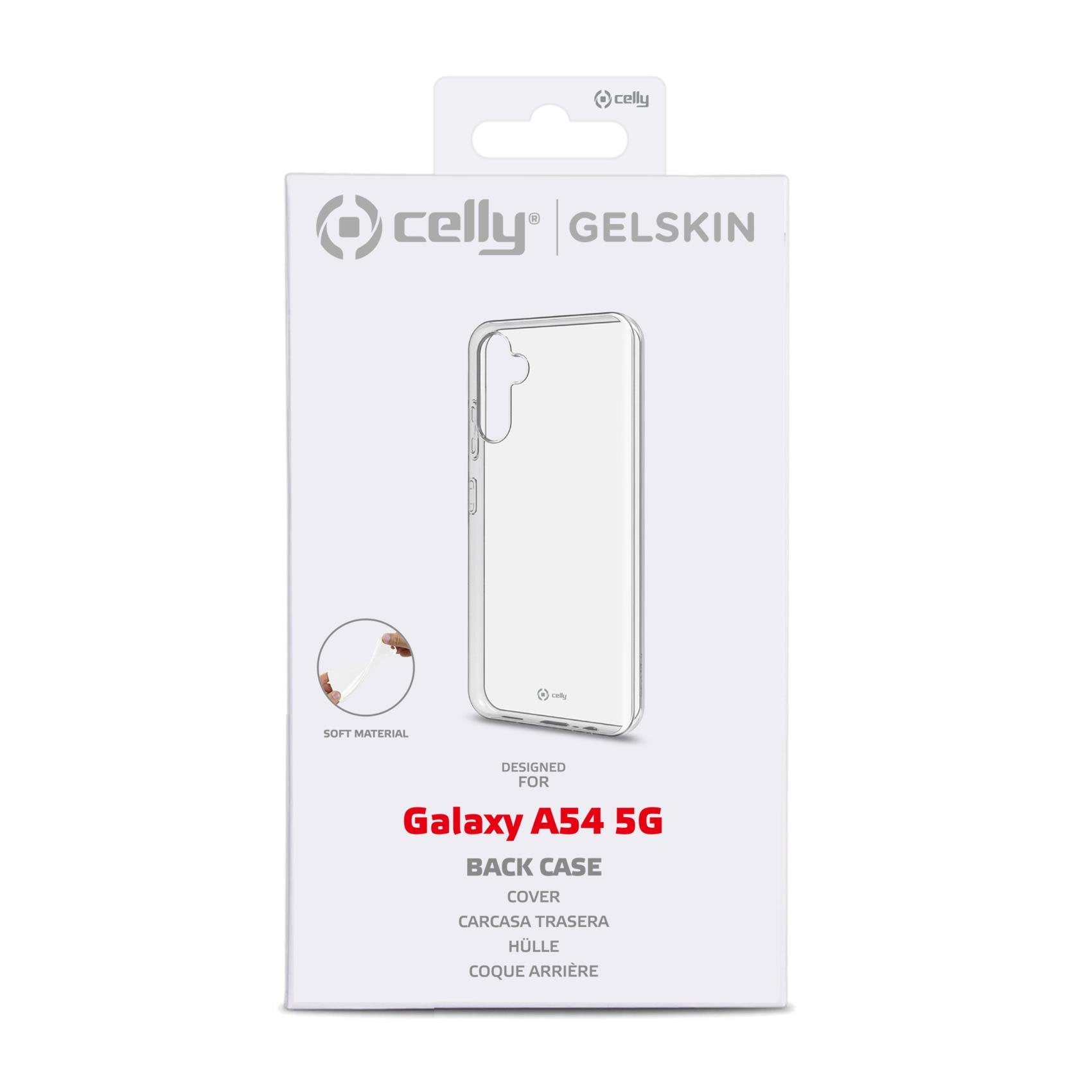 Celly Gelskin Funda Para Galaxy A54 5g (6.4") Transparente