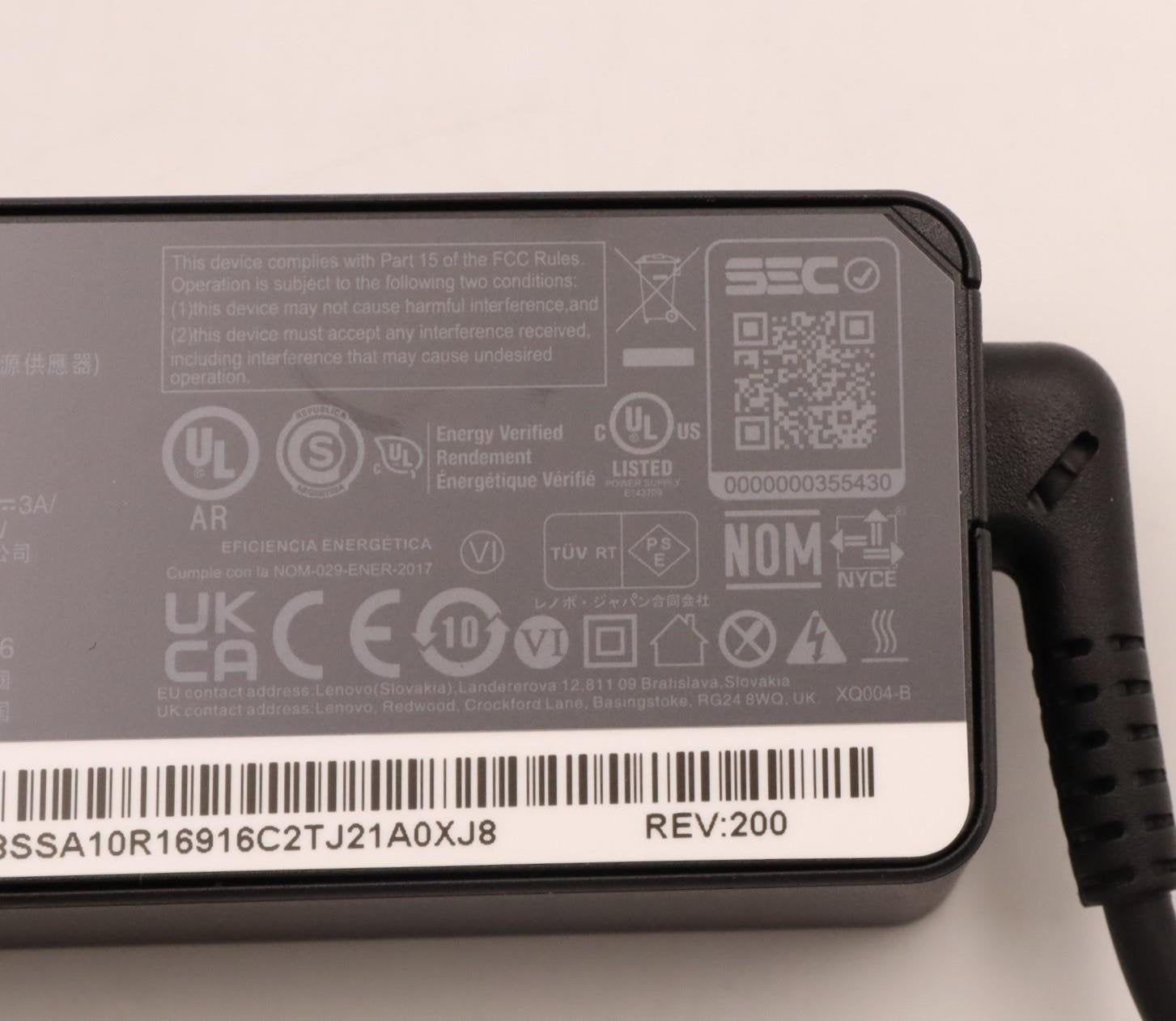 EAN 5715063427071 - Lenovo 5A10W86249 adaptador e inversor de corriente Interior 45 W Negro imagen 5