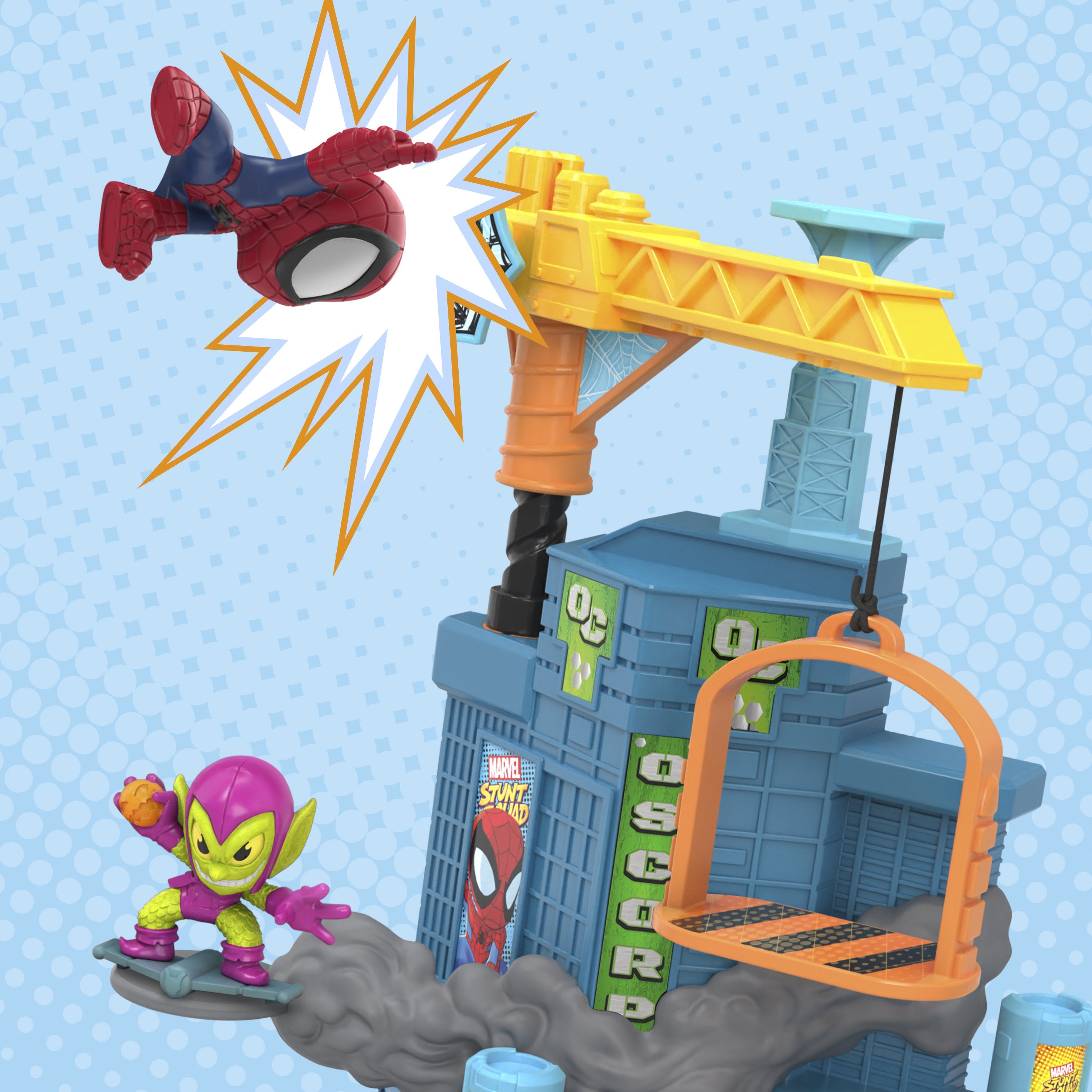 EAN 5010994180980 - Marvel Stunt Squad Crane Smash imagen 2