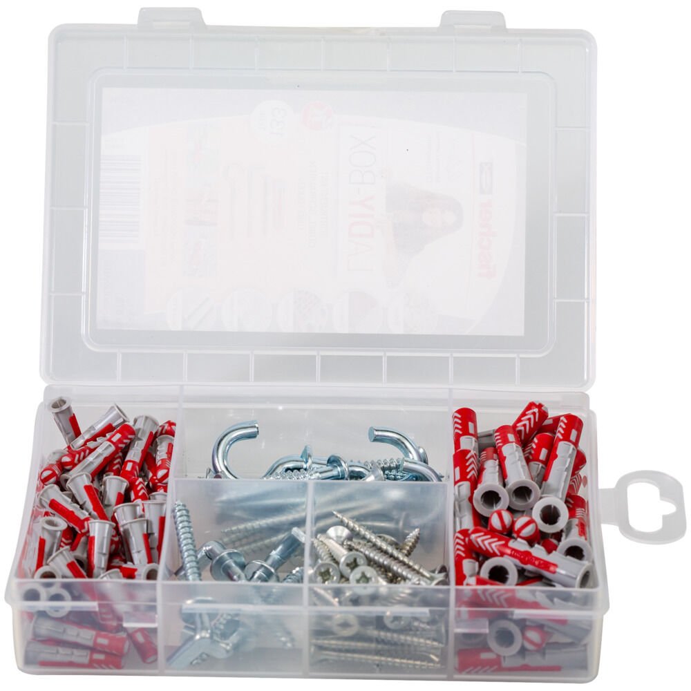 EAN 4048962290301 - Fischer 541507 tornillo de anclaje y taco 80 pieza(s) Juego de enchufes de pared y tornillos imagen 4