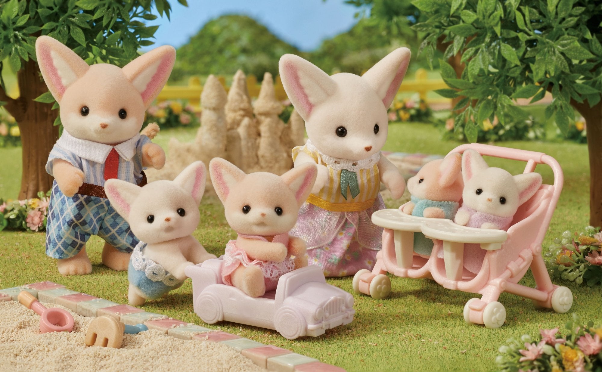 Epoch Sylvanian Families - Wüstenfuchs Familie 5696