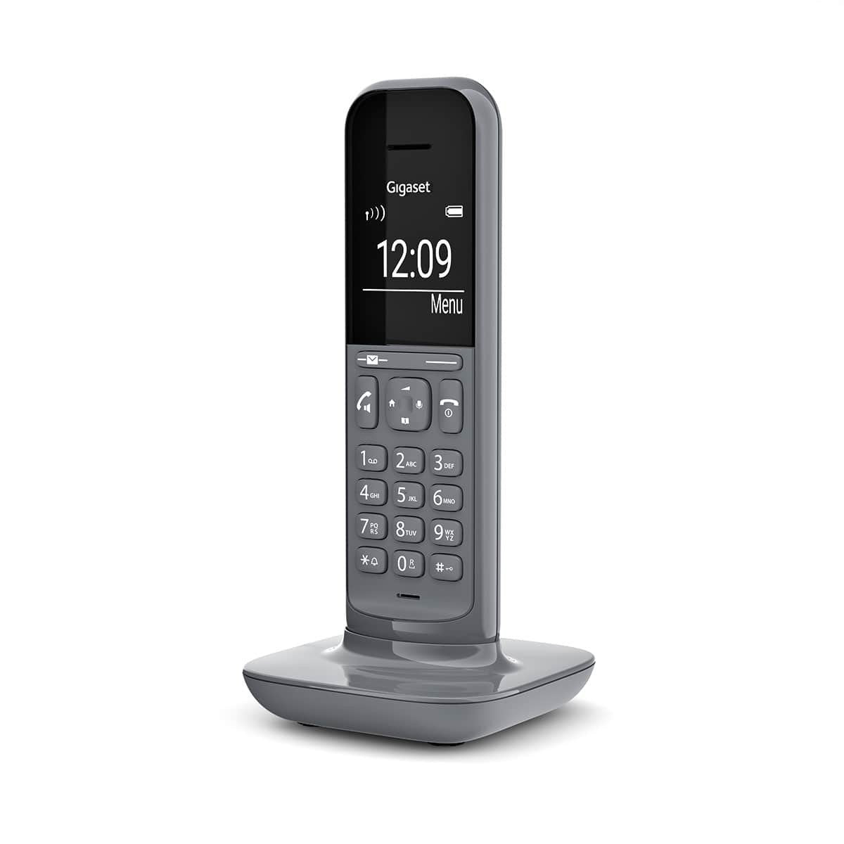 Telefono Fijo Inalambrico Gigaset Cl390 Duo Gris