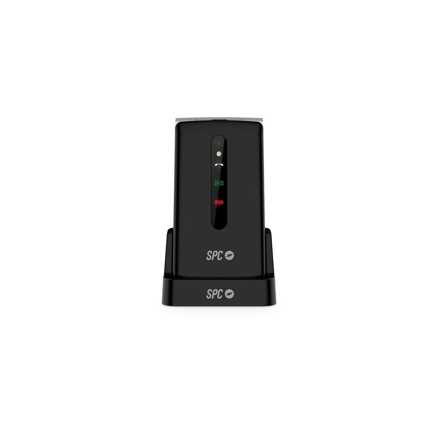 EAN 8436609912390 - SPC Prince 4G 7,11 cm (2.8") 130 g Negro, Plata Teléfono para personas mayores imagen 2