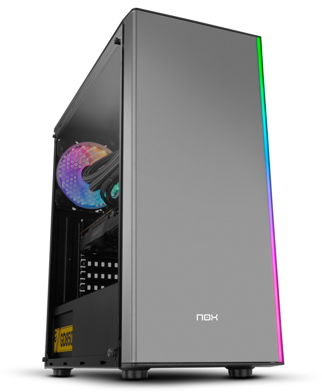 EAN 8436532169519 - NOX Infinity Omega Midi Tower Negro imagen 11