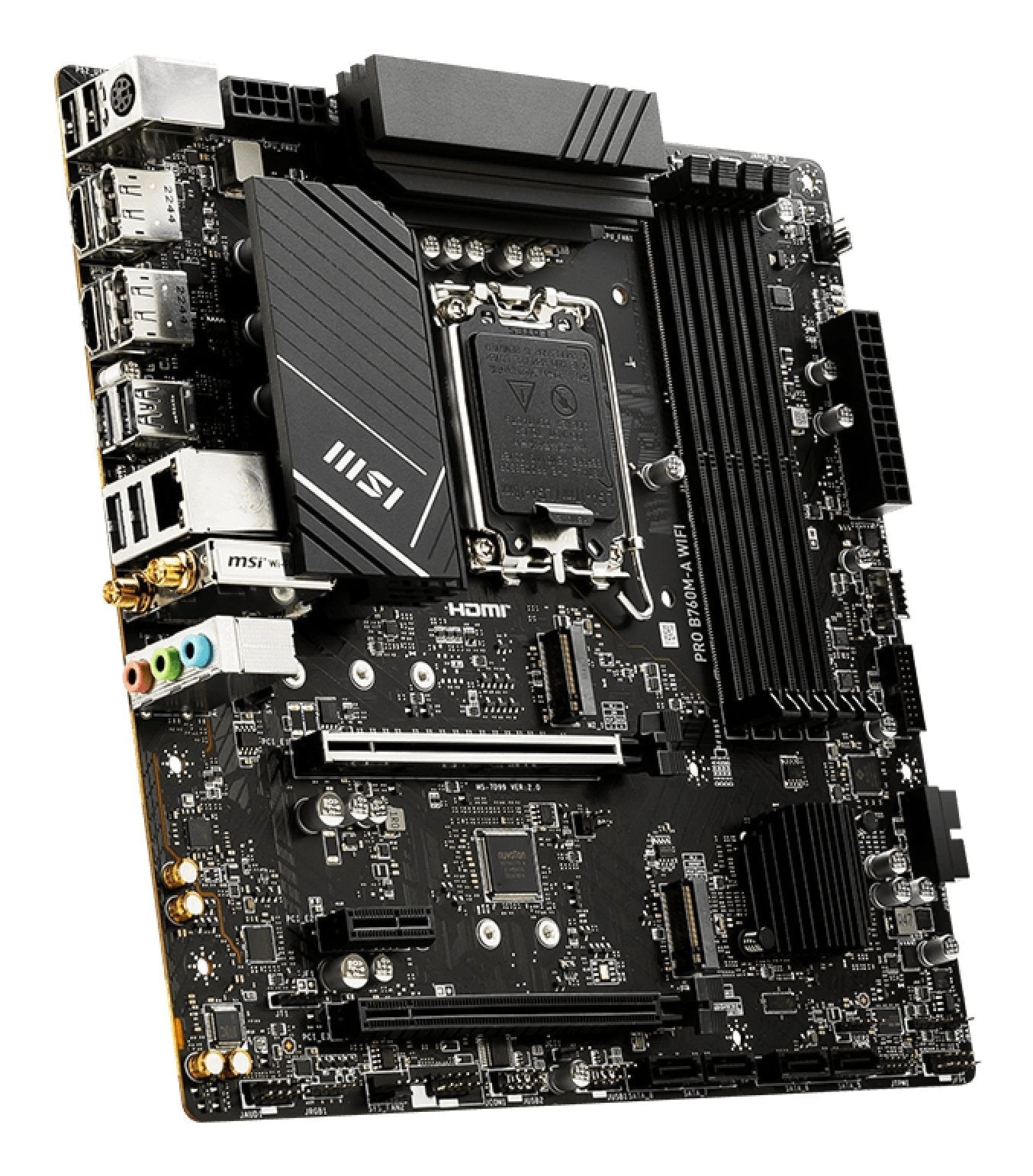 Msi Placa Base Pro B760m-A Wifi Ddr5 Atx Lga1700