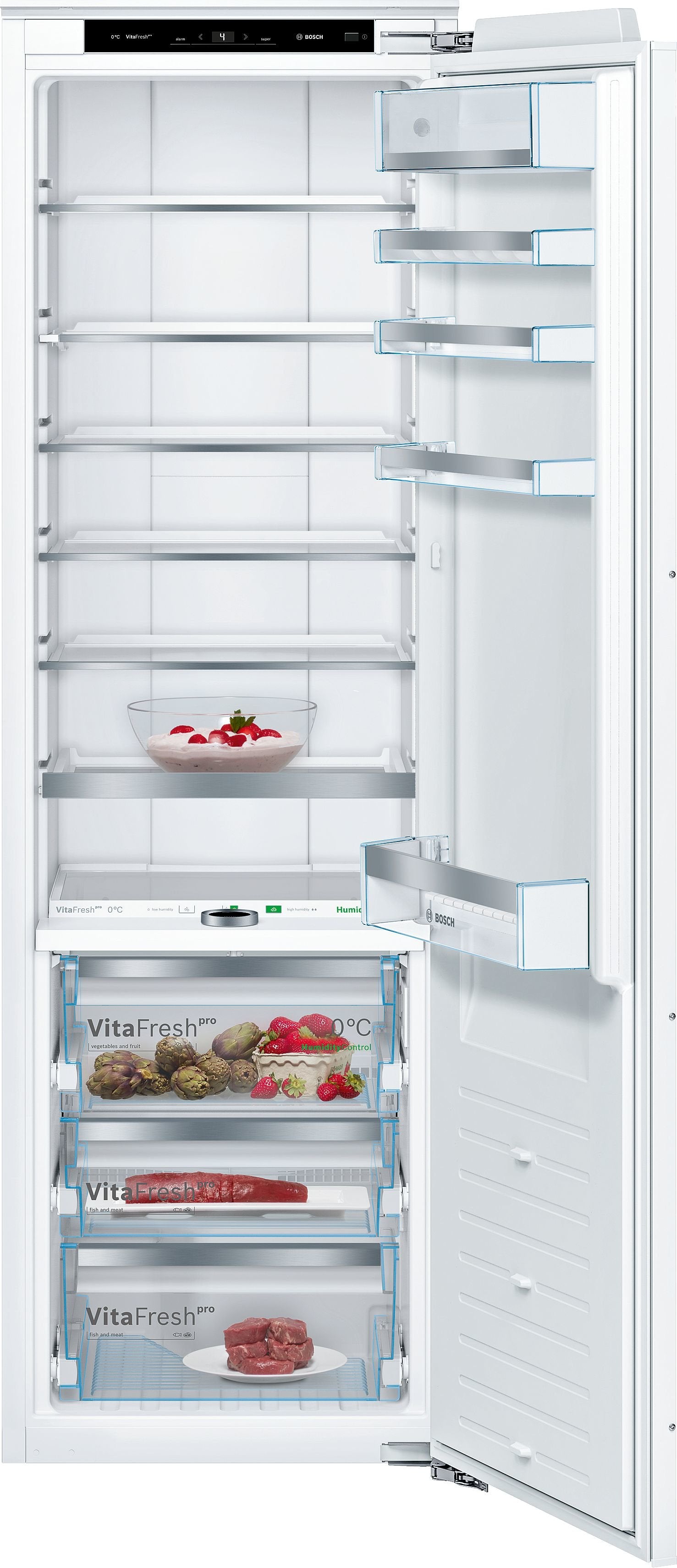 Bosch Hogar Serie Kif81pfe0 8, Refrigerador De Espacio Completo Kif81pfe0