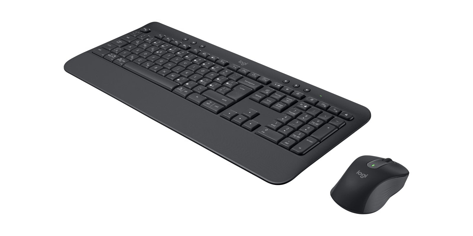 Teclado Checo, Eslovaco + Ratón Logitech Signature Mk650 Combo For Business Bluetooth Qwertz Grafito