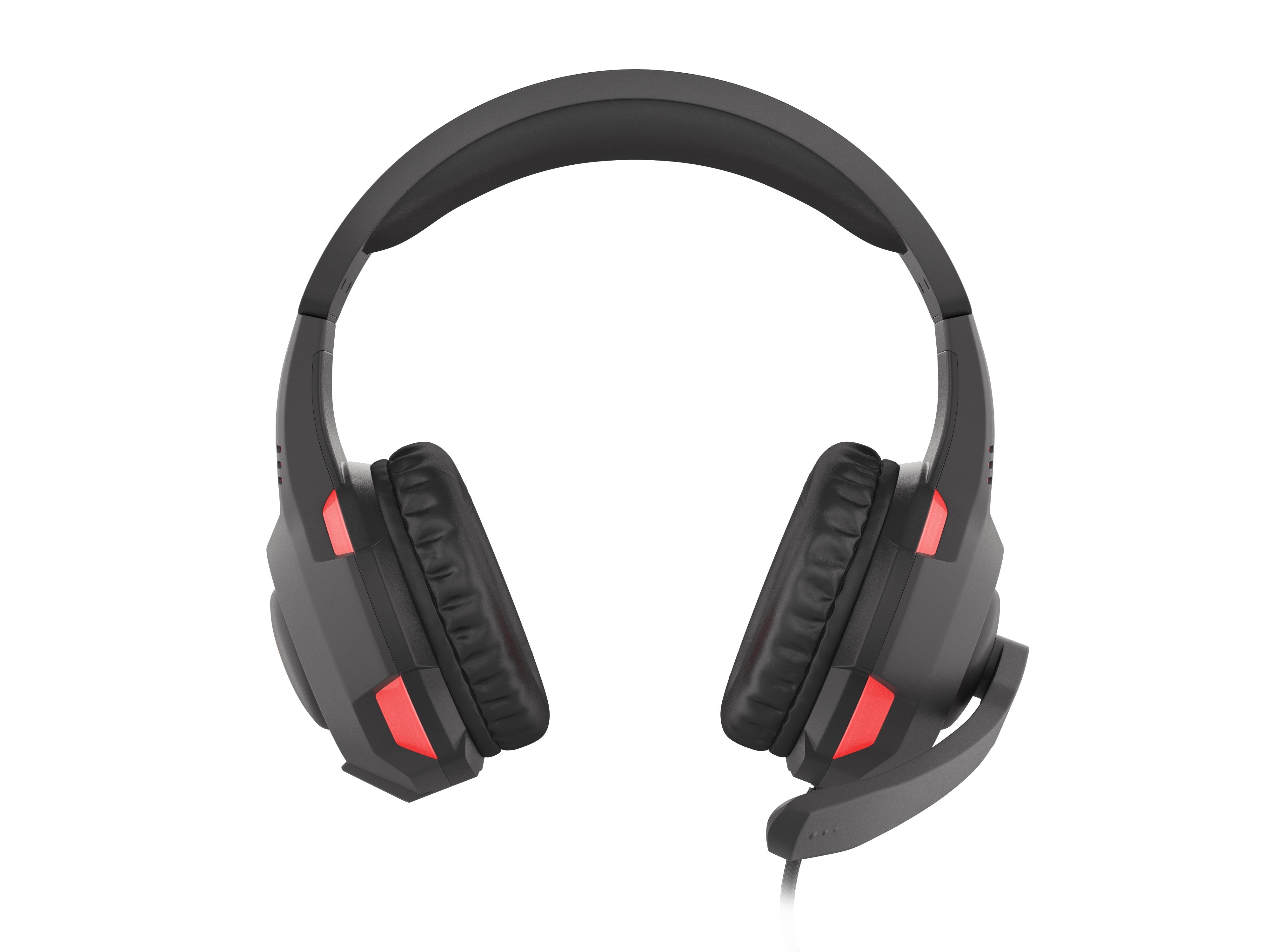 Auriculares Gaming Genesis Radon 210 7.1 Usb Negro/Rojo