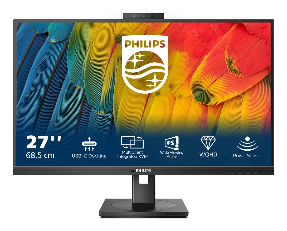 EAN 8712581796501 - Philips 5000 series 27B1U5601H/00 pantalla para PC 68,6 cm (27") 2560 x 1440 Pixeles Quad HD LCD Negro imagen 2