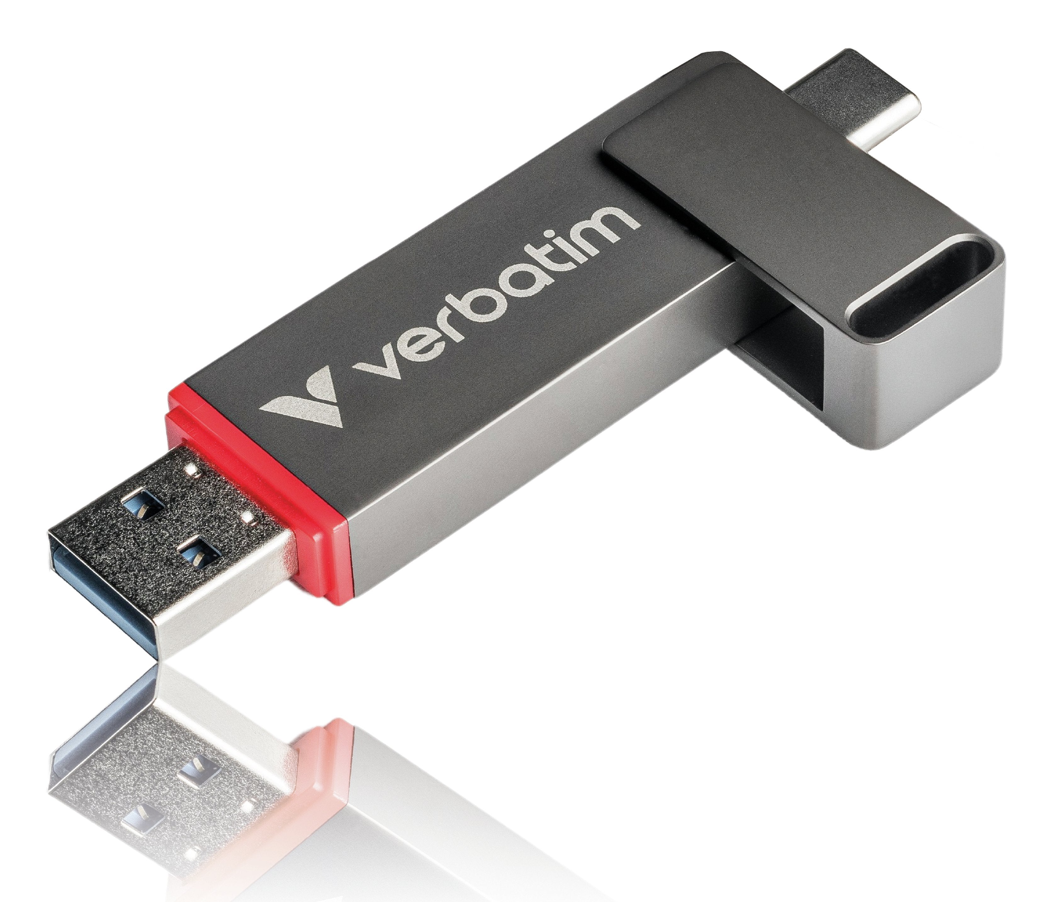 Verbatim Dual Quickstick Unidad Flash Usb 1 Tb Usb Type-A / Usb Type-C 3.2 Gen 1 (3.1 Gen 1) Gris