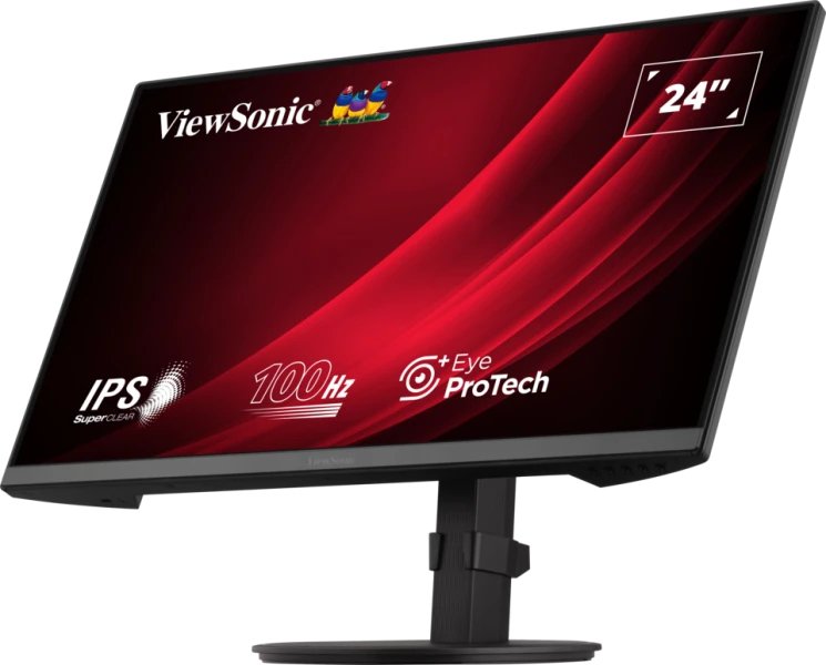 Monitor Viewsonic Full Hd - 23,8" 250 Nits - 100hz - Anti-Glare- Ips Vga Hdmi Dp