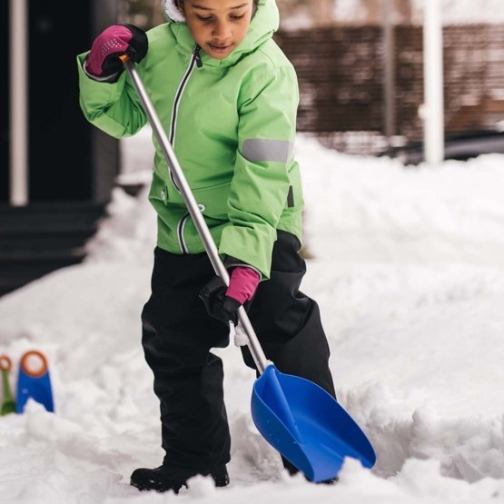 EAN 6411501381804 - Fiskars 1001421 pala y paleta Pala de nieve Plástico Azul, Plata imagen 4