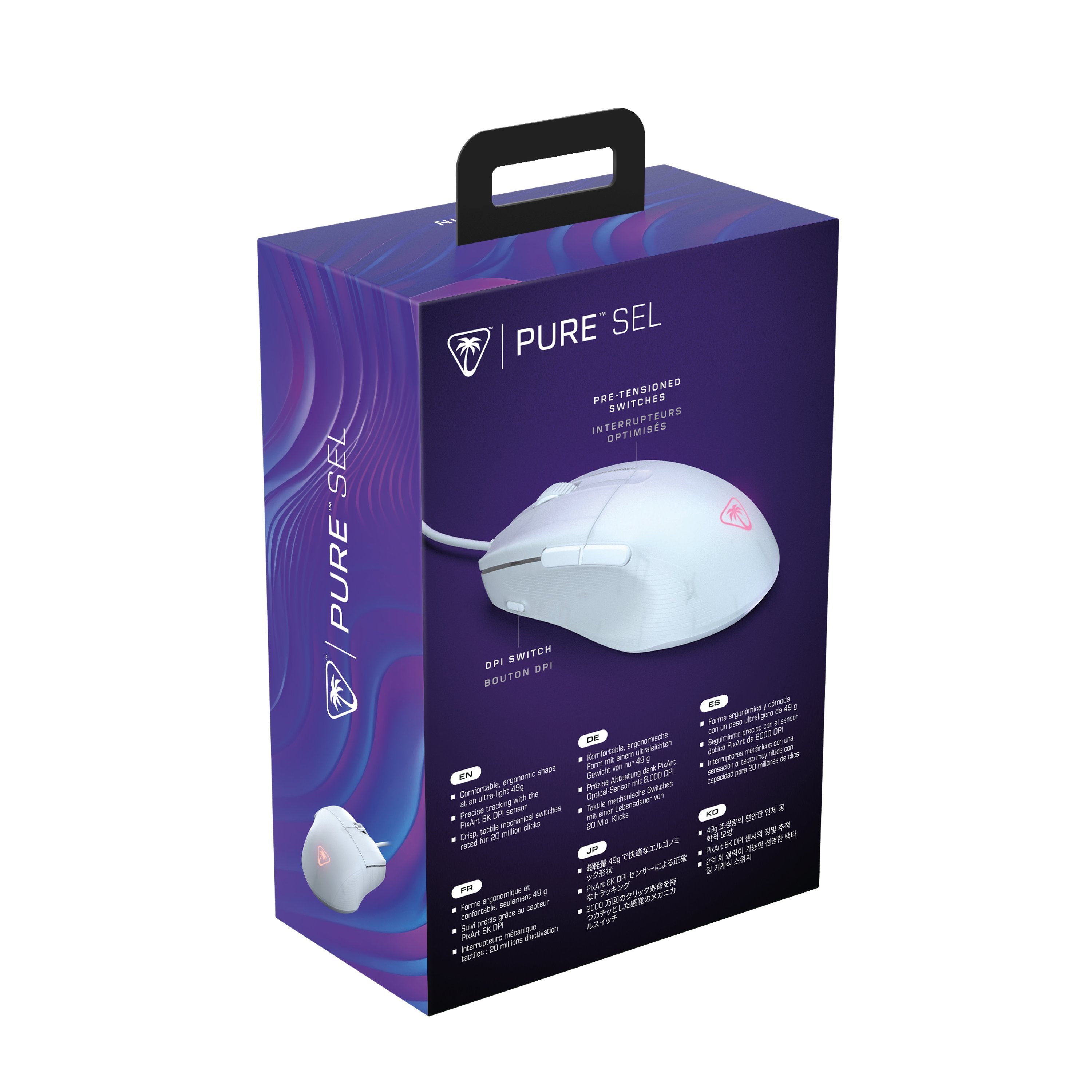 EAN 0731855710010 - Turtle Beach Pure SEL ratón Juego mano derecha USB tipo A Óptico 8000 DPI imagen 10