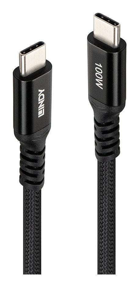 Lindy Cable Usb-C 100w Pd 2m Negro