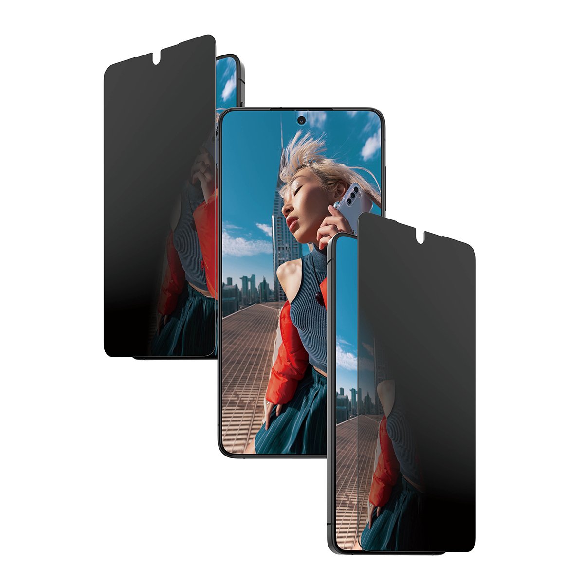 EAN 5715685033926 - PanzerGlass ® 2-Way Privacy Screen Protector Samsung Galaxy S26+ | Ultra-Wide Fit w. FASTFIT IN-A-BOX Pro imagen 1