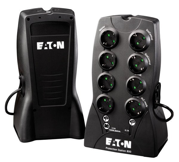 Sai Eaton Protection Station 800 Din Sistema De Alimentación Ininterrumpida (Ups) 0,8 Kva 500 W 8 Salidas Ac