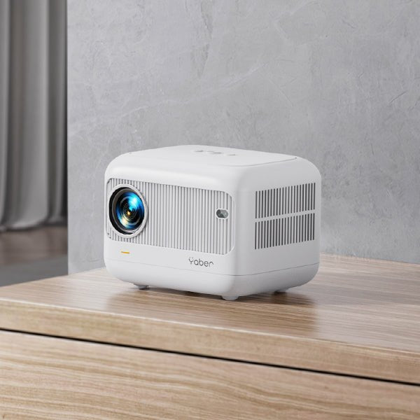 Proyector Yaber L1 Smart Hd Wifi 6 Blanco