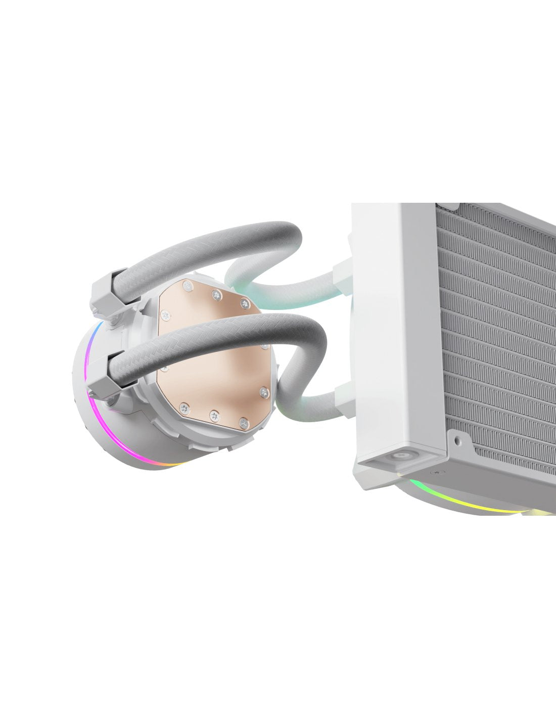 Sistema De Refrigeración Nfortec Nf-Wc-Atriax-240-W Para Ordenador Procesador Sistema De Refrigeración Líquida Todo En Uno 12 Cm Blanco 1 Pieza(S)