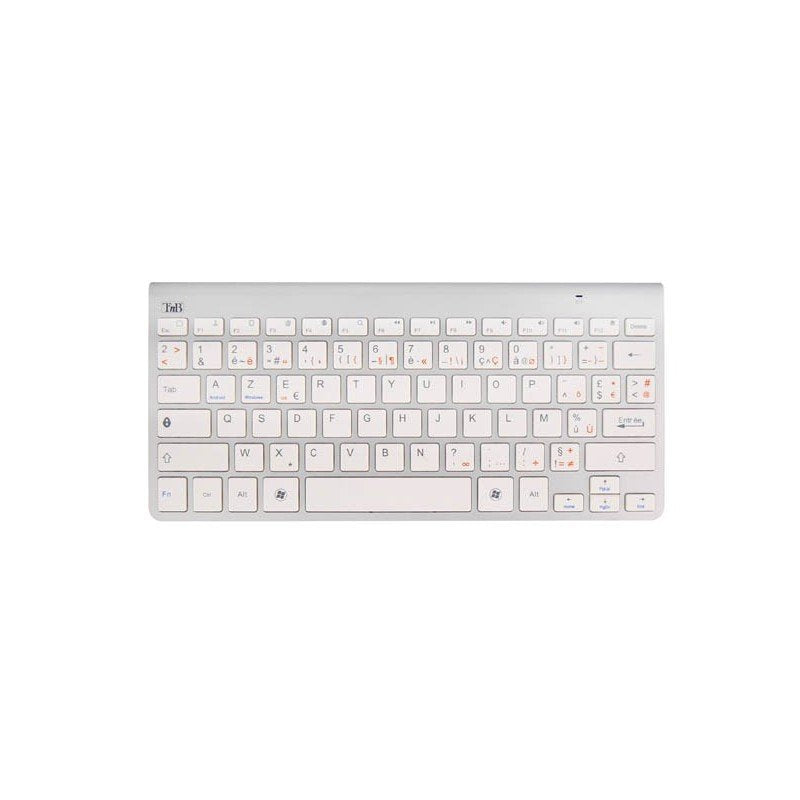 Tnb K-Blue Bluetooth 3.0 Keyboard Compact And Slim Bluetooth Keyboard 78 Keys Designed To Connect To Computers And Tablets
