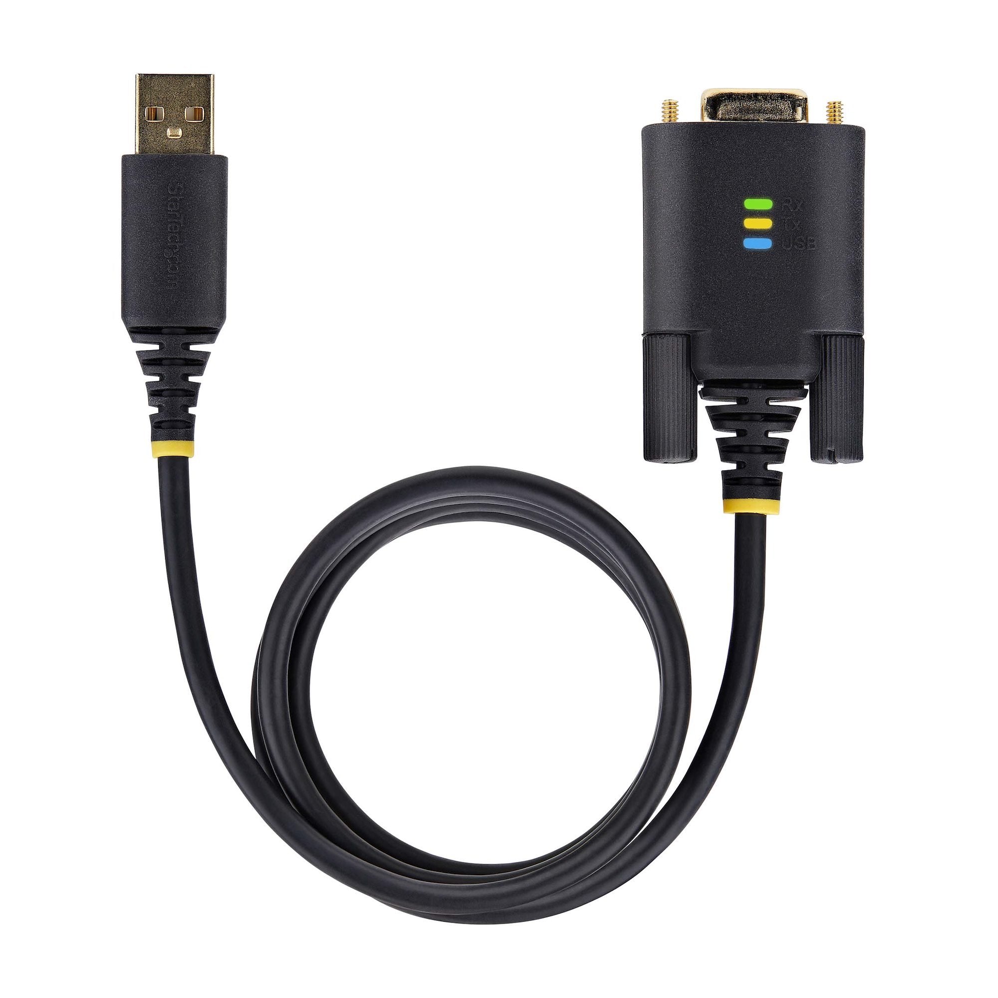 Startech.Com 6.6ft/2m Usb To Null Modem Serial Adaptador Cable, Ftdi, Rs232 - Cable Usb / Seriell - Usb Zu Db-9 - 2 M