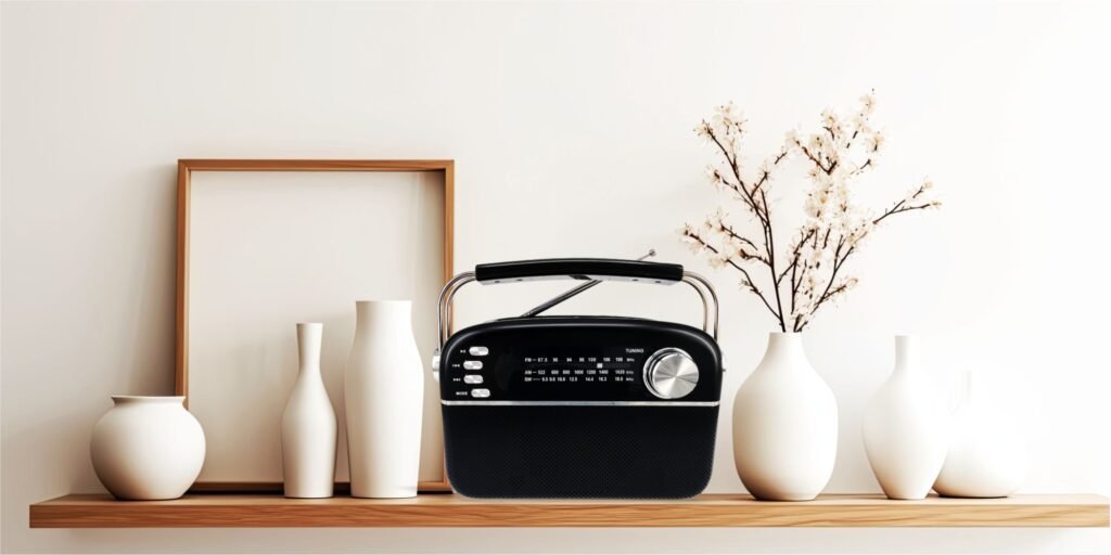 EAN 5902510685553 - Manta RDI918B radio Personal Analógica Negro, Plata imagen 10
