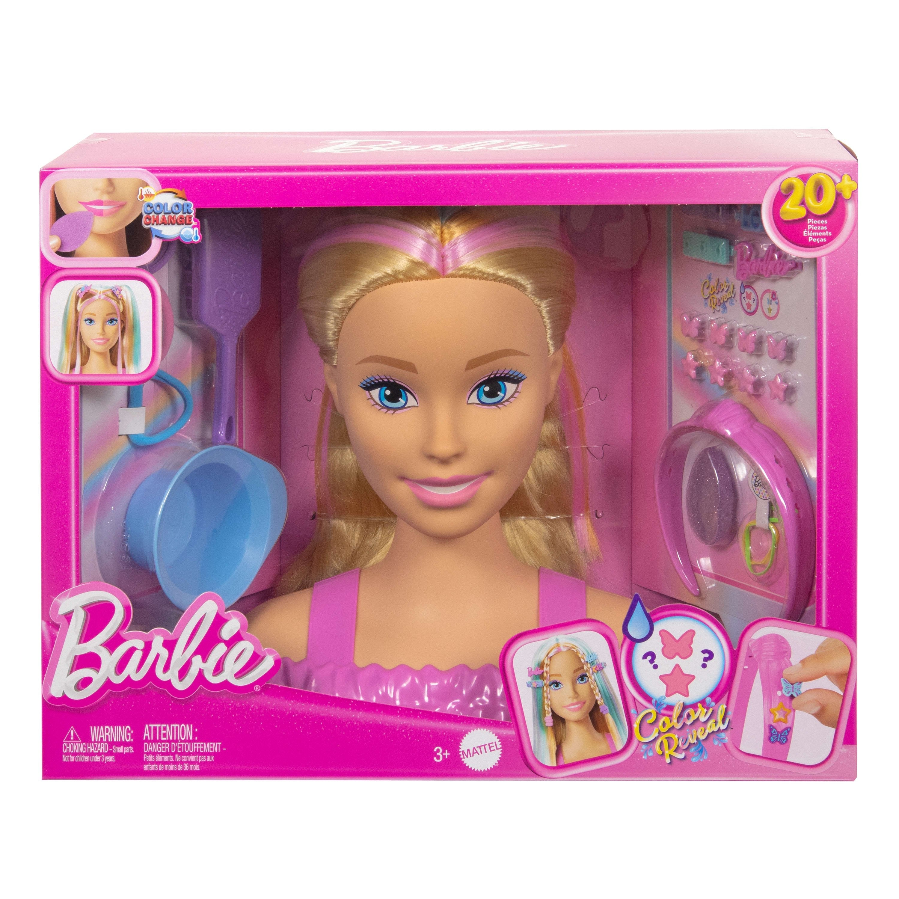 Glowa Do Stylizacji Barbie Deluxe Blond