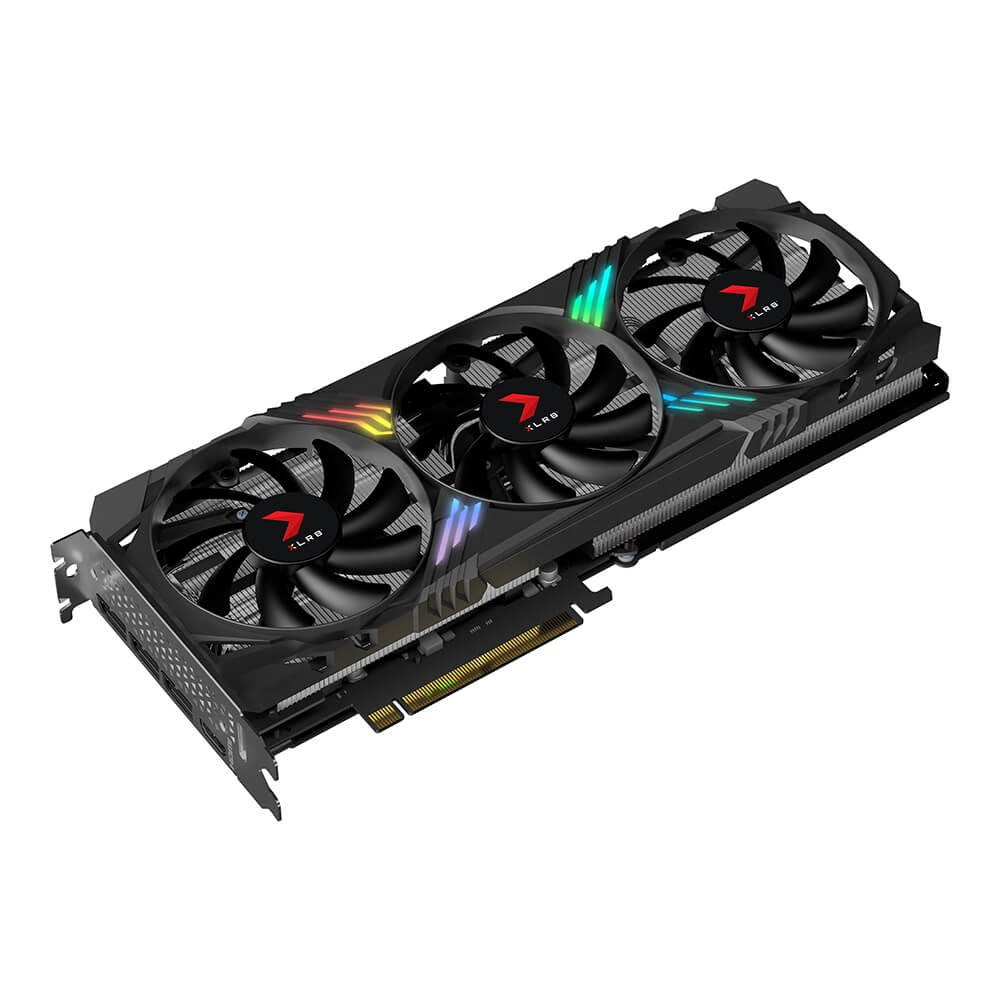 Tarjeta Vga Pny Geforce Rtx 4070 Super 12gb Gddr6x Xlr8 Gaming Verto Epic-X Rgb Vcg4070s12tfxxpb1-O 3xdp 1.4a Hdmi 2.1 Overclockeado 3 Fan Dlss 3
