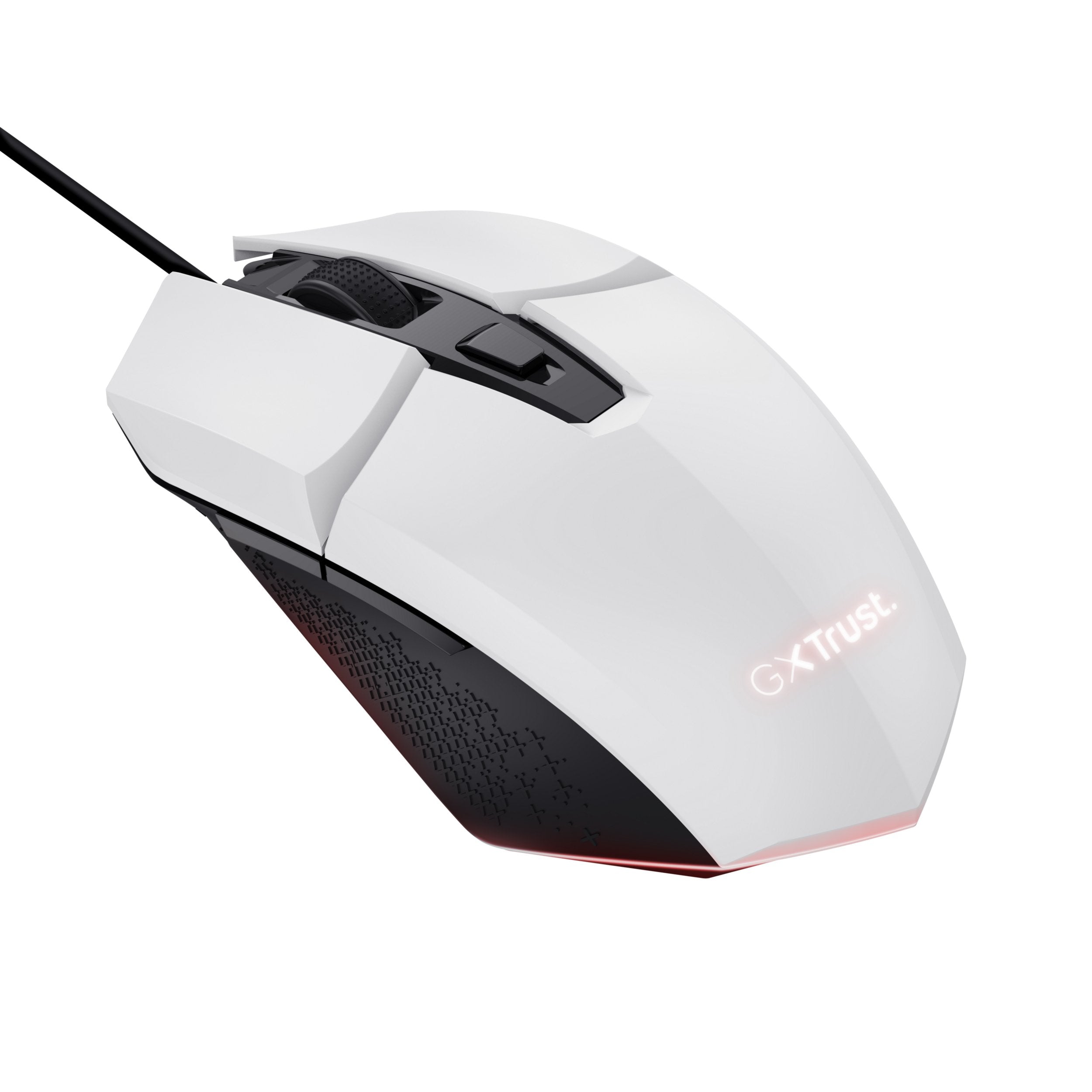 Ratón Gaming Trust Gaming Gxt 109 Felox Hasta 6400 Dpi Blanco