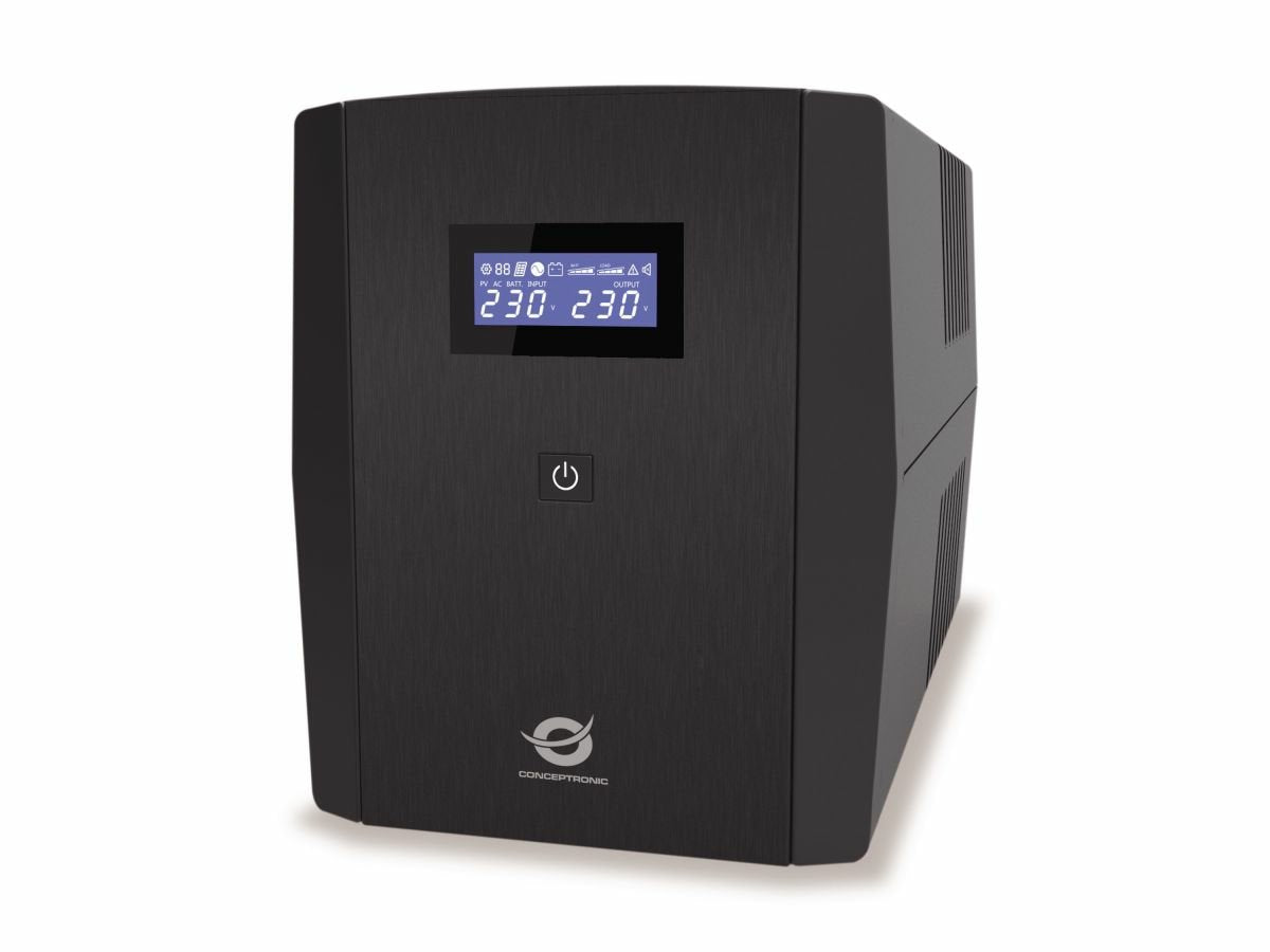 EAN 4015867235256 - Conceptronic ZEUS08EM sistema de alimentación ininterrumpida (UPS) Línea interactiva 1,5 kVA 900 W 5 sali imagen 1