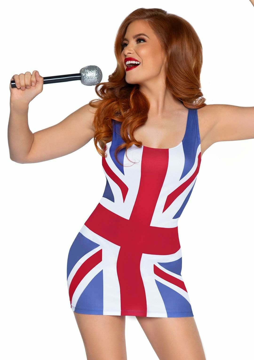 Leg Avenue - Disfraz Bandera Británica S/M