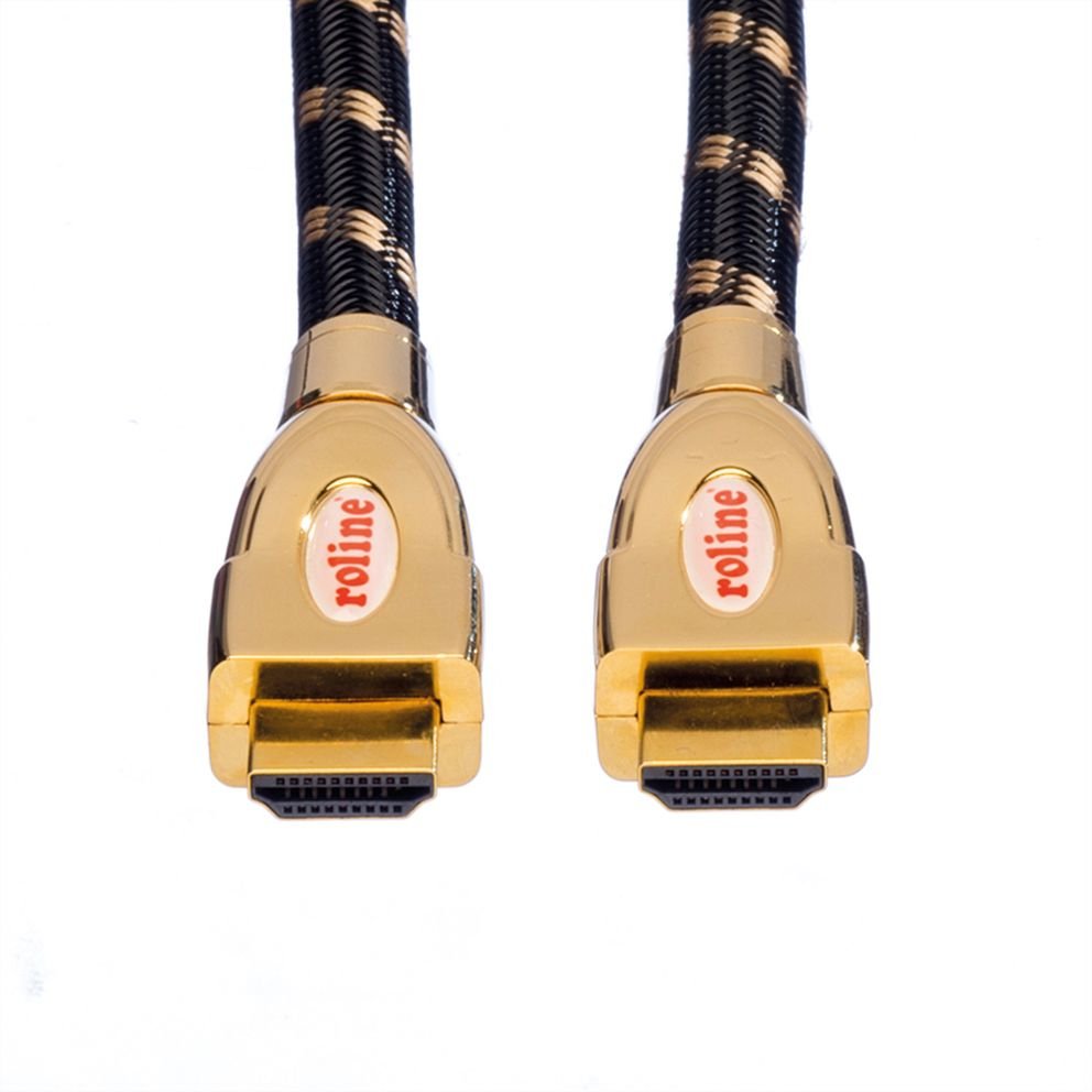 Roline Gold Hdmi Ultra Hd Cable + Ethernet, M/M 1 M