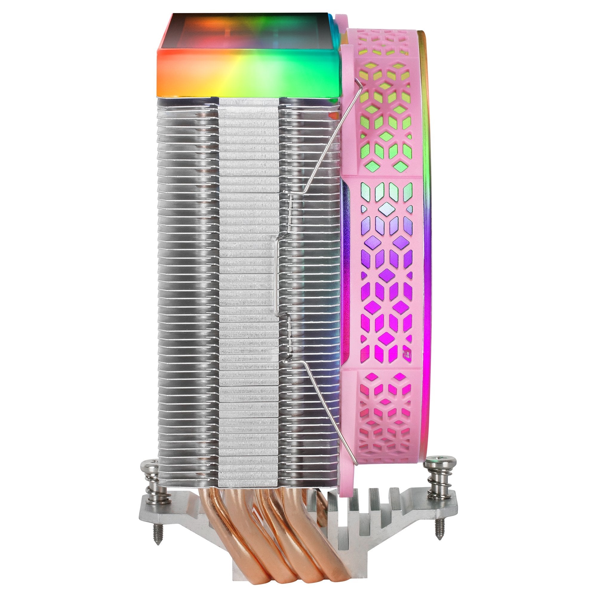 Ventilador Con Disipador Mars Gaming Mcpu-Vrp 12cm Rosa