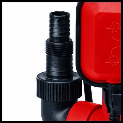 Bomba De Agua Limpia Einhell Gc-Sp 2275, Sumergible (Rojo/Negro, 220 Vatios)