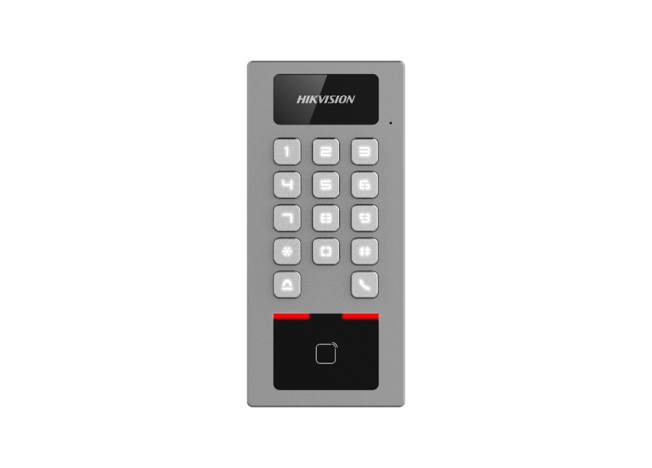 EAN 6931847103880 - Hikvision DS-K1T502DBWX(STD) Lector básico de control de acceso Negro, Gris imagen 1