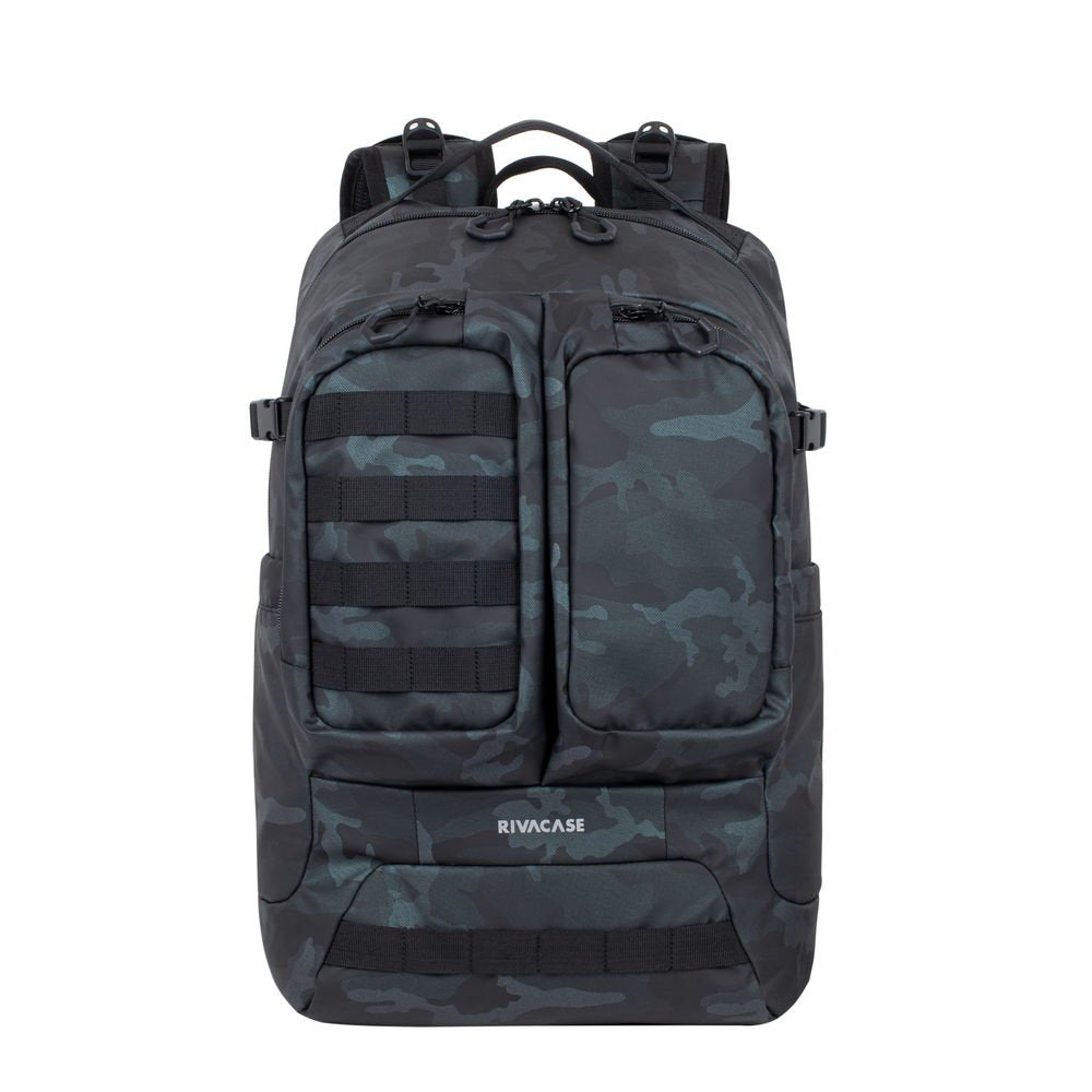 EAN 4260403578124 - Rivacase Sherwood mochila Mochila de senderismo Camuflaje, Marina Poliéster, Poliuretano imagen 2