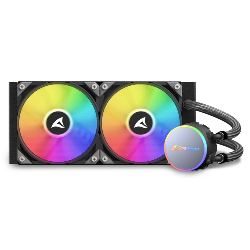 EAN 4044951037995 - Sharkoon S70 rgb Carcasa del ordenador, Procesador Sistema de refrigeración líquida todo en uno 12 cm Neg imagen 9
