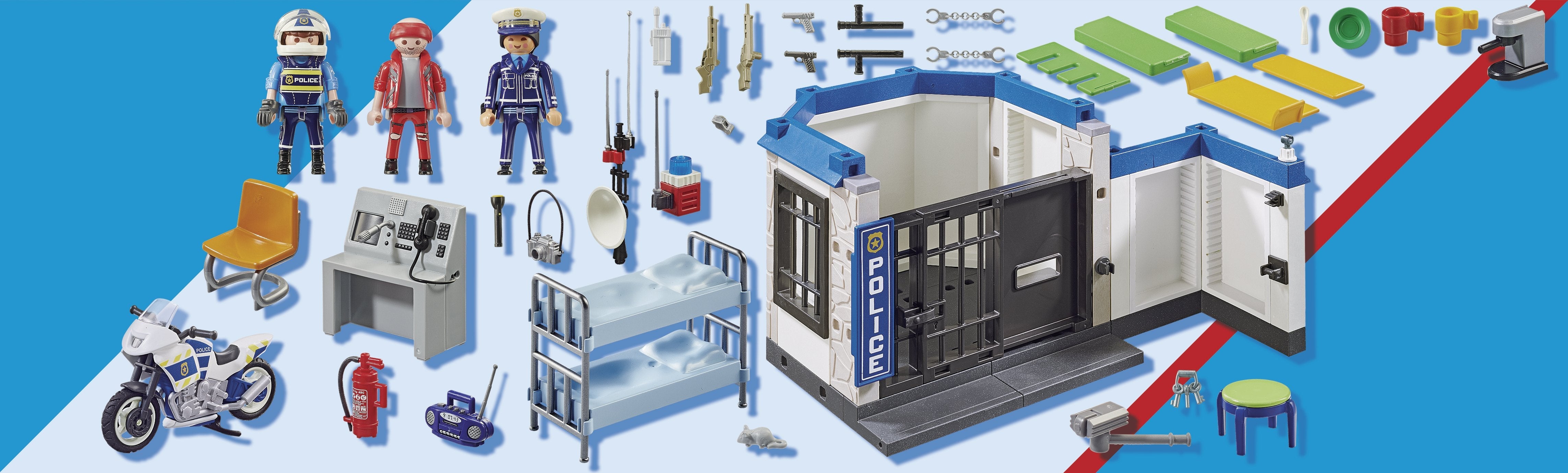 Playmobil - Policía: Escape De La Prisión (70568)
