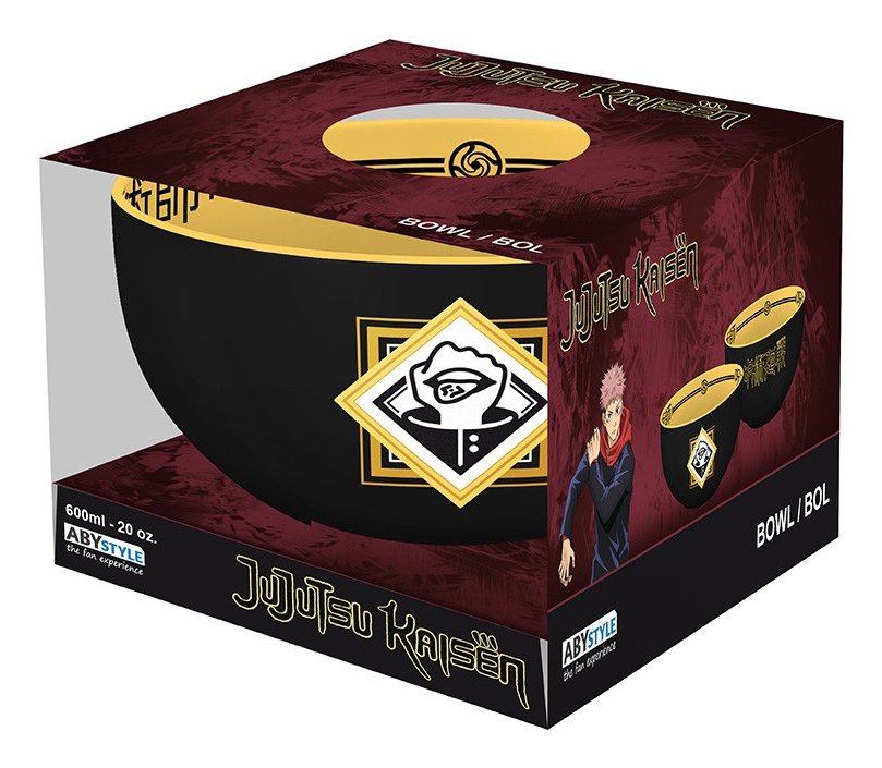 EAN 3665361172864 - ABYstyle ABYBOL084 cuenco Cuenco de aperitivos 0,6 L Alrededor Cerámica Negro, Amarillo 1 pieza(s) imagen 4