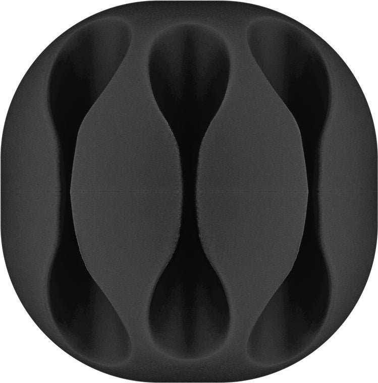 3 Slot Cable Management, Black