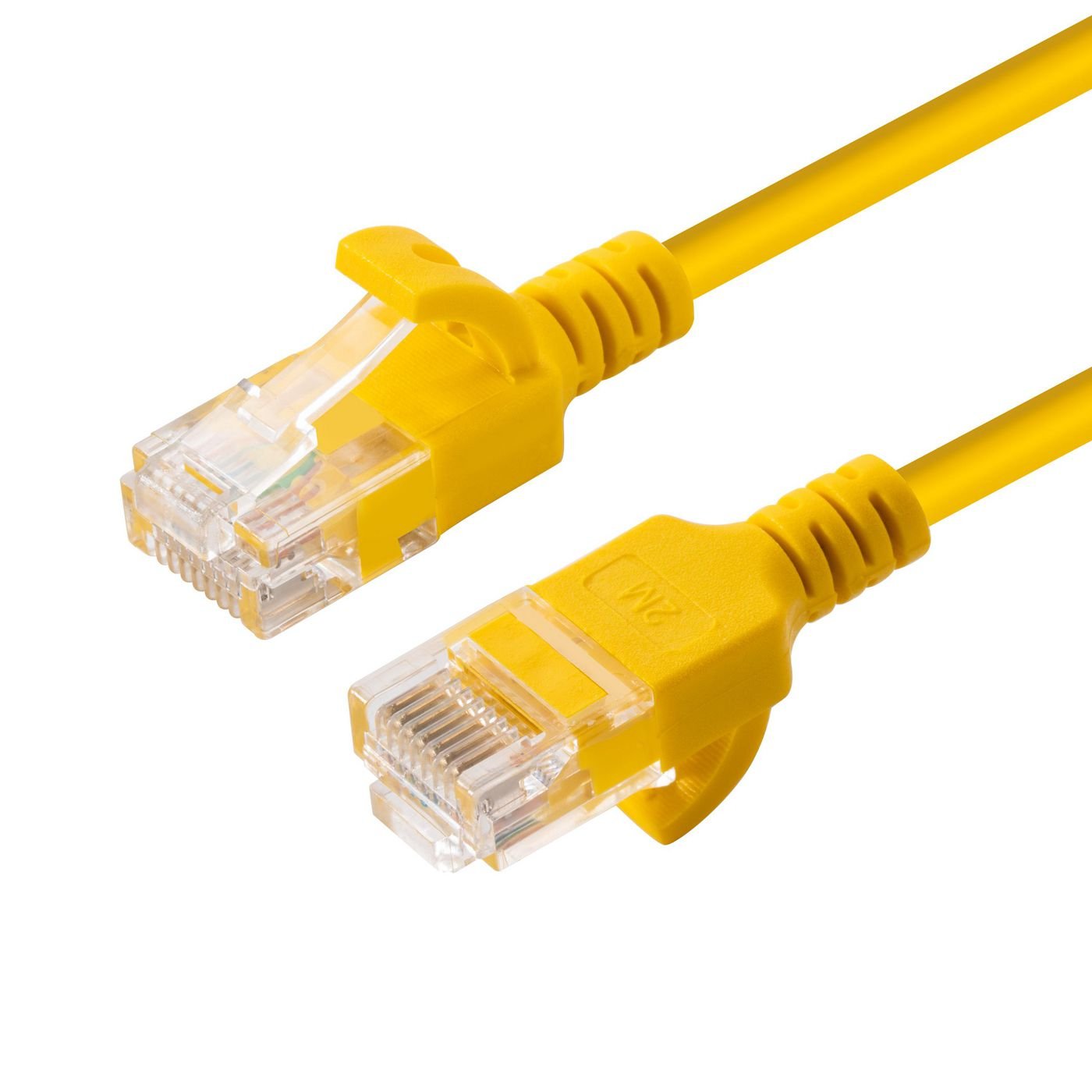 EAN 5704174044574 - Microconnect V-UTP6A015Y-SLIM cable de red Amarillo 1,5 m Cat6a U/UTP (UTP) imagen 1