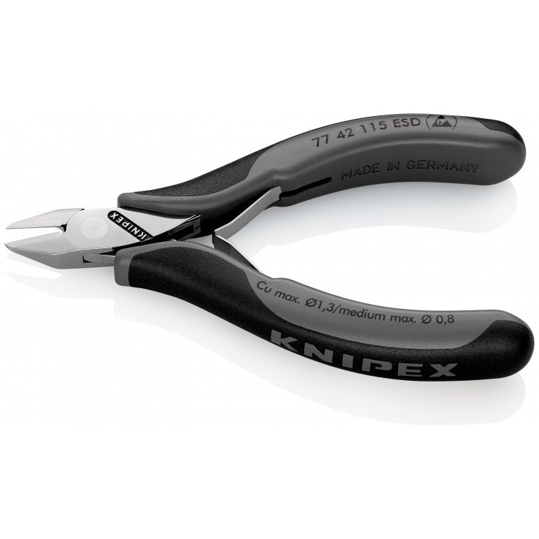EAN 4003773031901 - Knipex 77 42 115 ESD alicate Alicate diagonal de corte imagen 3