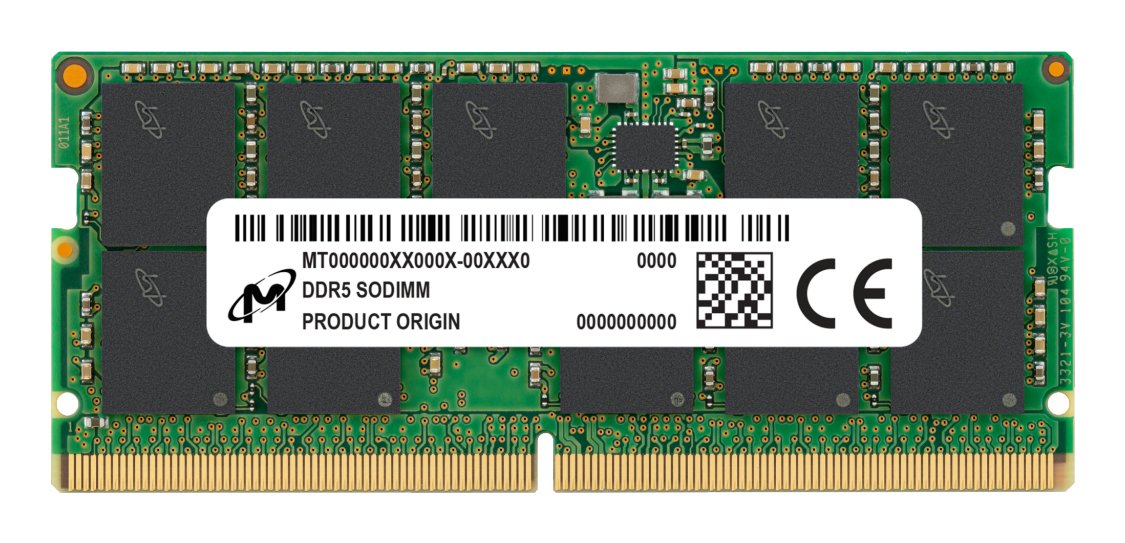 EAN 649528939043 - Micron MTC20C2085S1TC56BR módulo de memoria 32 GB 1 x 32 GB DDR5 262-pin SO-DIMM ECC imagen 1