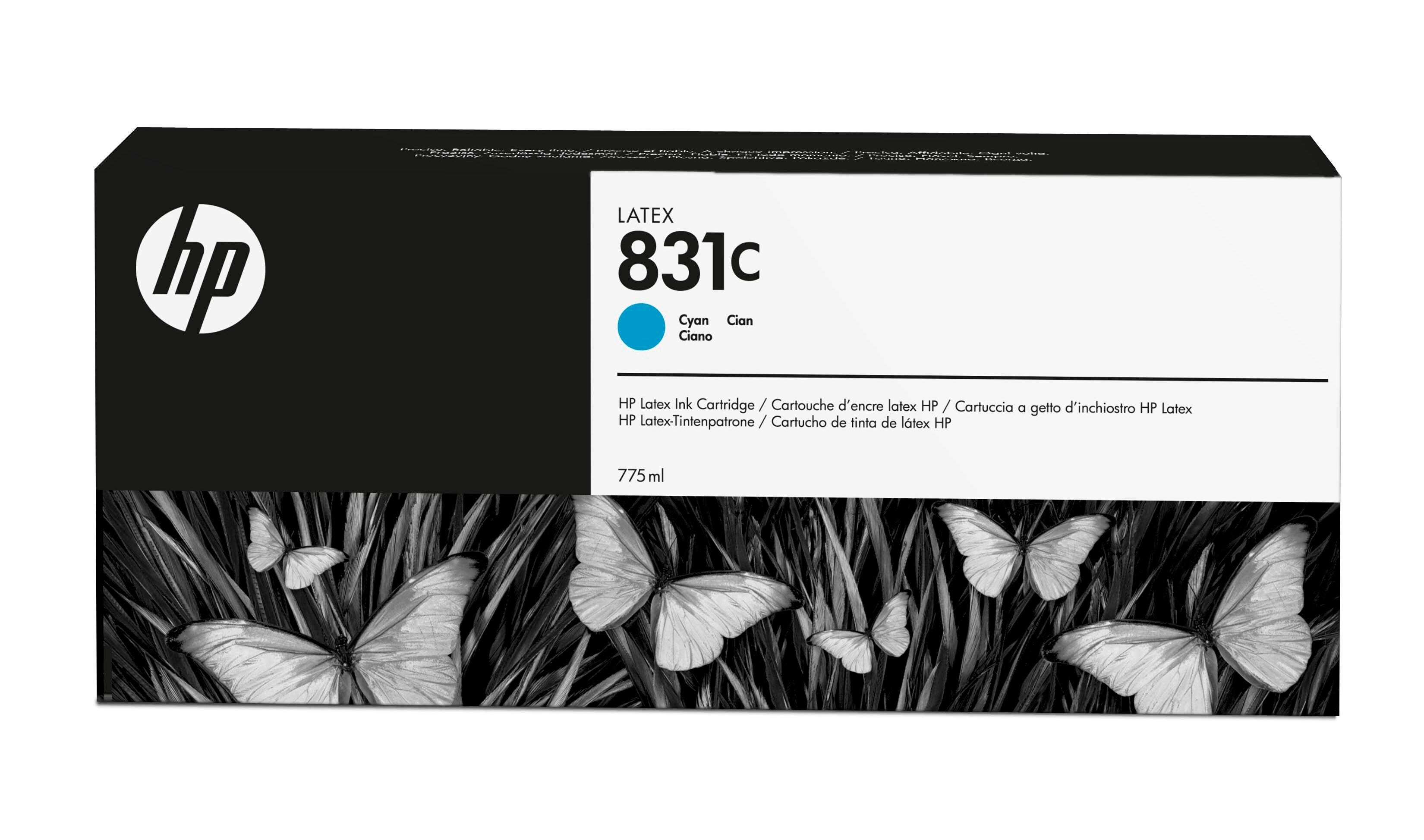 EAN 887758088876 - HP 831C 775-ml Cyan Latex Ink Cartridge cabeza de impresora imagen 1