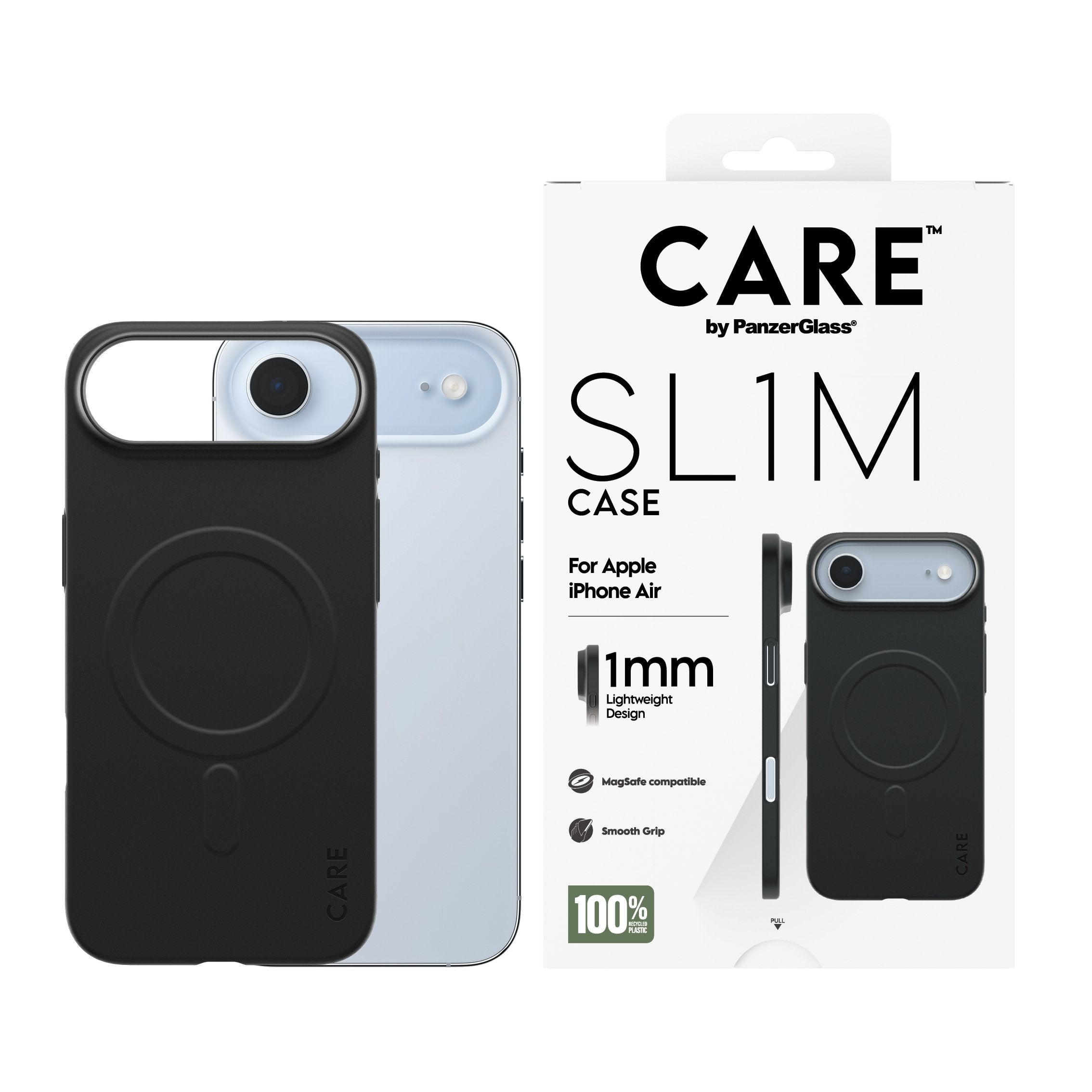 Panzerglass Care Sl1m Case Black W. Magsafe Ip Air