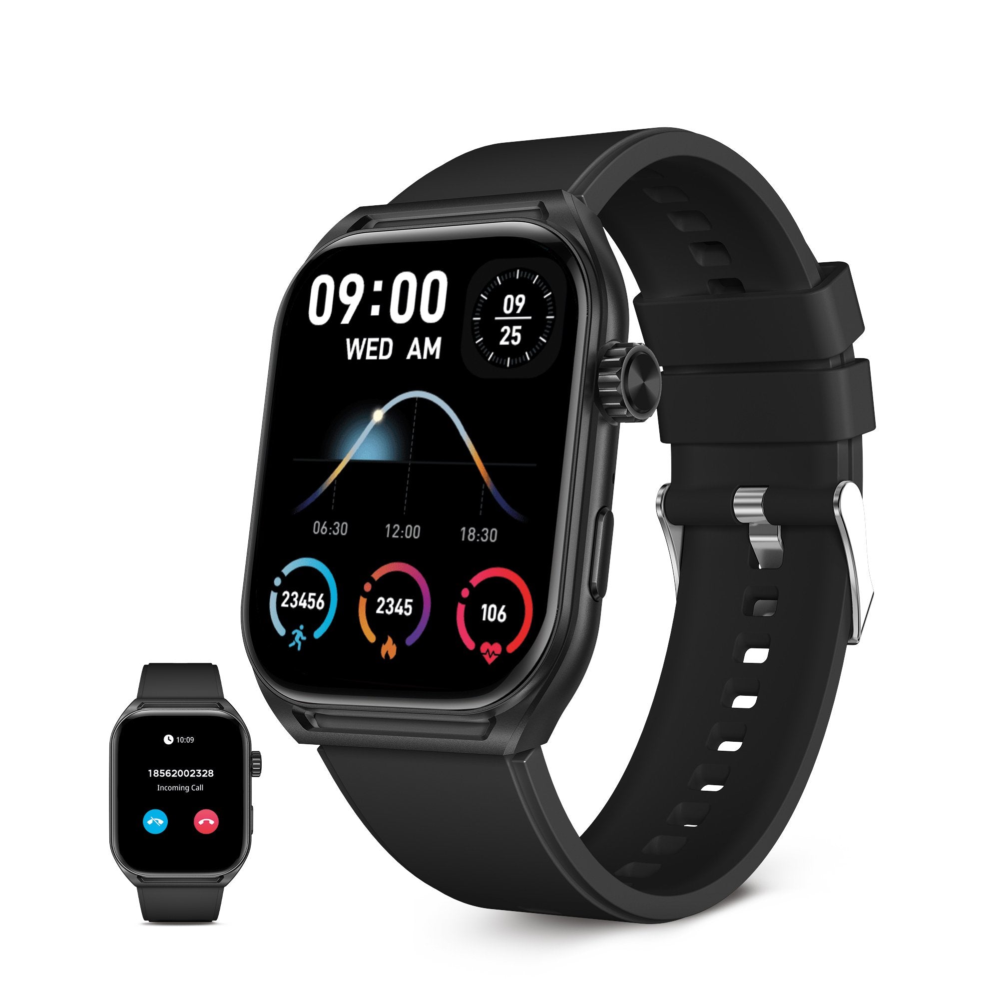 Ksix Urban Move Smartwatch - Pantalla Amoled 2,06? Amoled - Autonomia Hasta 5 Dias - Modos Deporte Y Salud, Llamadas,