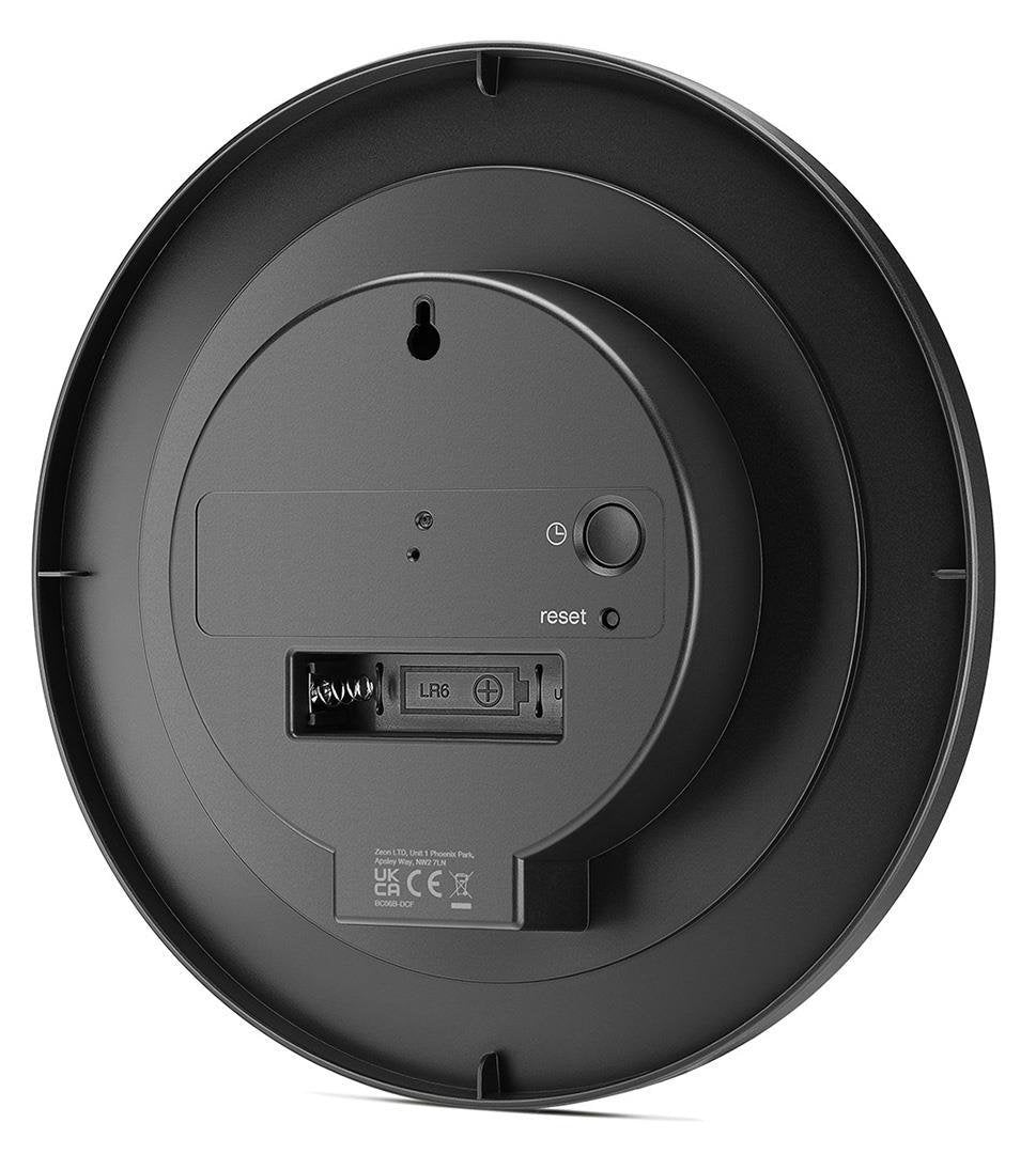 Braun Bc 06 B-Dcf Radio Reloj De Pared Negro