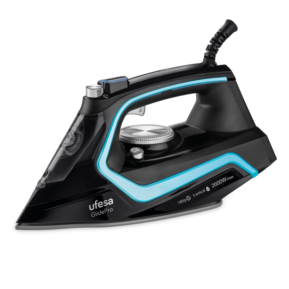 EAN 8422160051401 - Ufesa PV2600 Plancha vapor-seco Suela de cerámica 2600 W Negro imagen 1