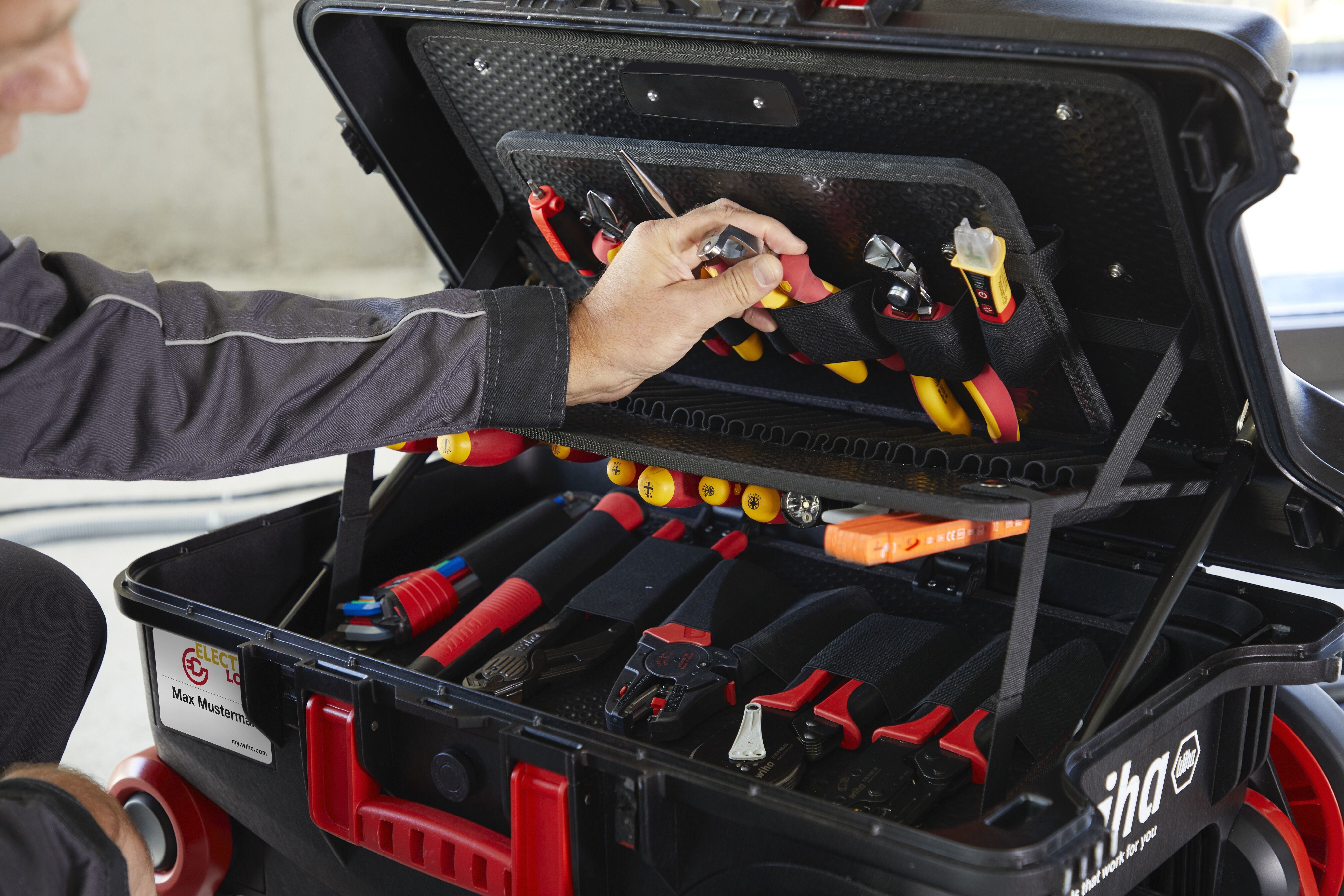 EAN 4010995441289 - Wiha XXL III electric Conjunto de caja de herramientas Negro, Rojo imagen 6