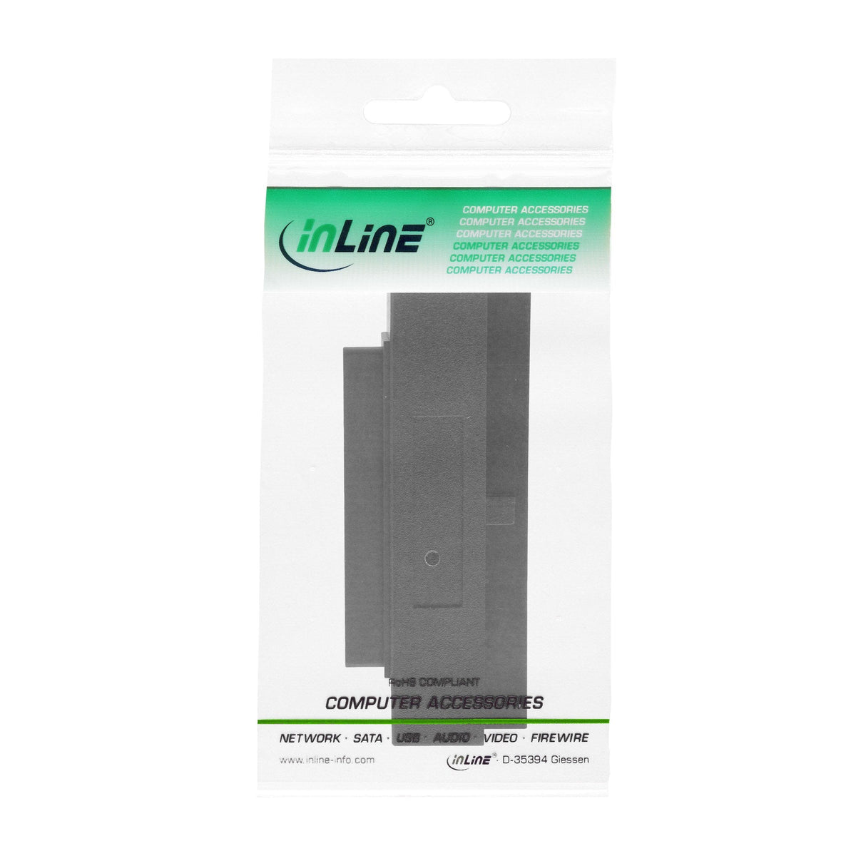 Adaptador Inline Scsi Iii Interno De 50 Pines Idc Hembra A 68 Pines Mini Sub-D Hembra